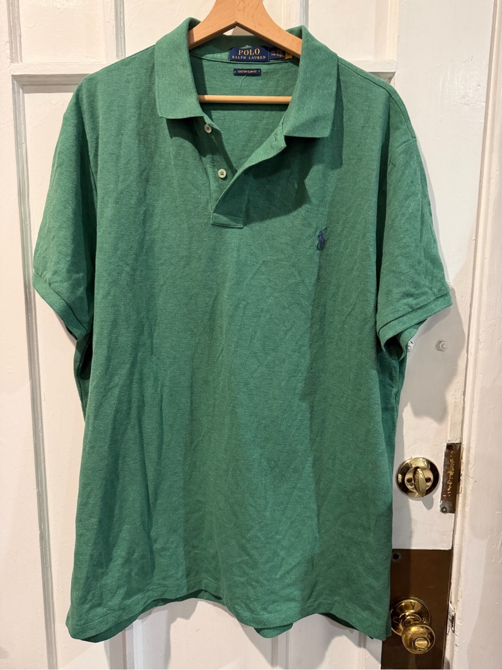 Polo by Ralph Lauren Emerald Green Short-Sleeve Pique Polo